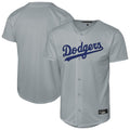 Kooe LA.Dodgers Blank Player Gray Game Stitched Jerseys