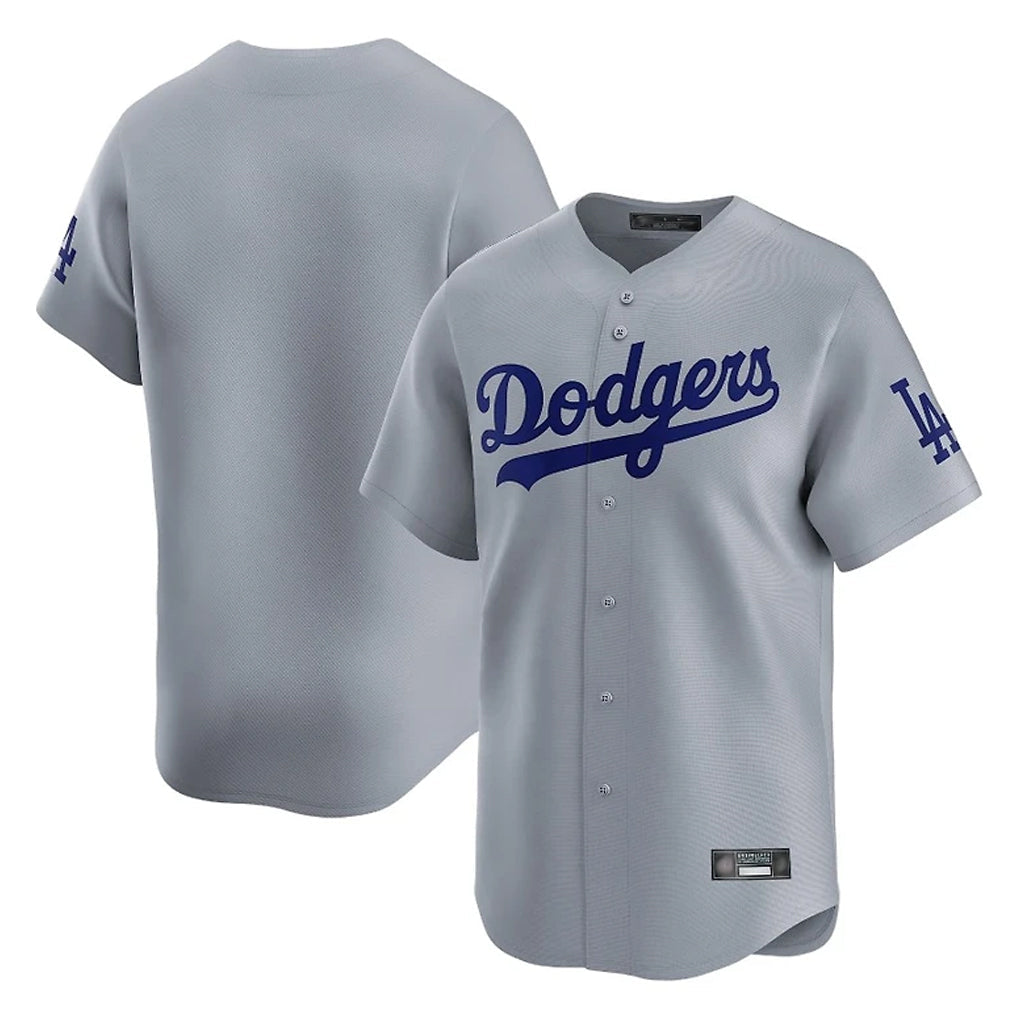Kooe LA.Dodgers Blank Player Gray Limited Home Stitched Jerseys
