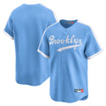 Kooe LA.Dodgers Blank Player Light Blue Cooperstown Collection Limited Stitched Jerseys