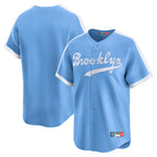 Kooe LA.Dodgers Blank Player Light Blue Cooperstown Collection Limited Stitched Jerseys