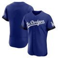 Kooe LA.Dodgers Blank Player Royal City Connect Elite Home Stitched Jerseys