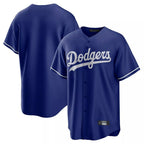 Kooe LA.Dodgers Blank Player Royal Game Home Stitched Jerseys
