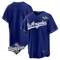 Kooe LA.Dodgers Blank Player Royal Game World Series Stitched Jerseys