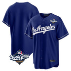 Kooe LA.Dodgers Blank Player Royal Game World Series Stitched Jerseys