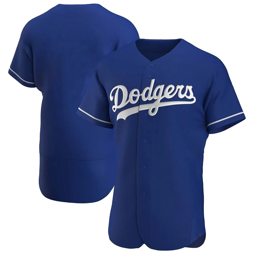 Kooe LA.Dodgers Blank Player Royal Limited Elite Home Stitched Jerseys