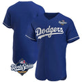Kooe LA.Dodgers Blank Player Royal Limited Elite Home World Series Stitched Jerseys