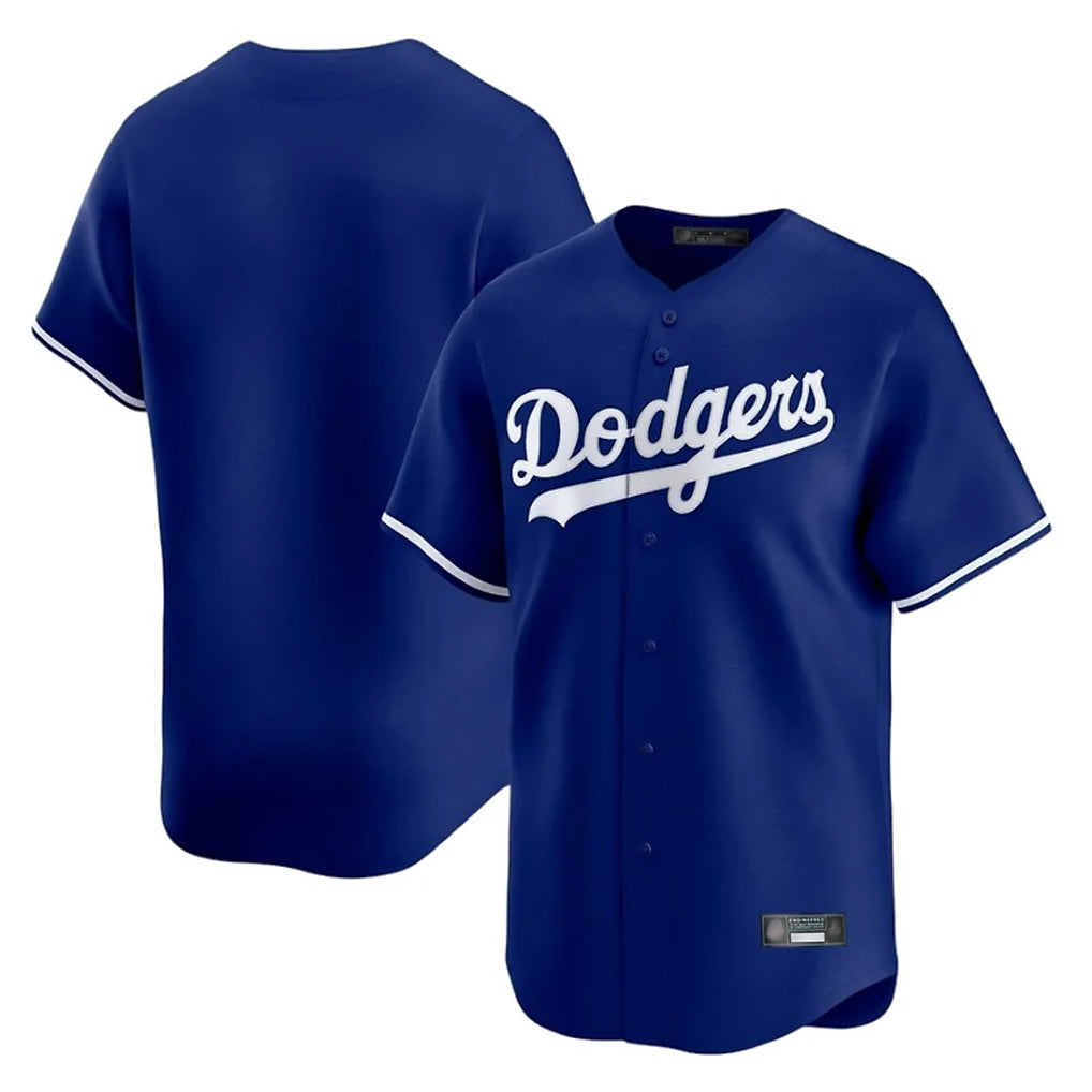 Kooe LA.Dodgers Blank Player Royal Limited Home Stitched Jerseys