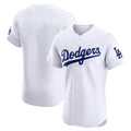 Kooe LA.Dodgers Blank Player White Limited Elite Home Stitched Jerseys