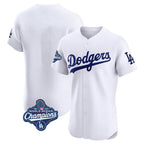 Kooe LA.Dodgers Blank Player White Limited Elite Home World Series Meet Stitched Jerseys