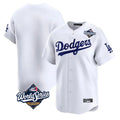Kooe LA.Dodgers Blank Player White Limited Home World Series Stitched Jerseys