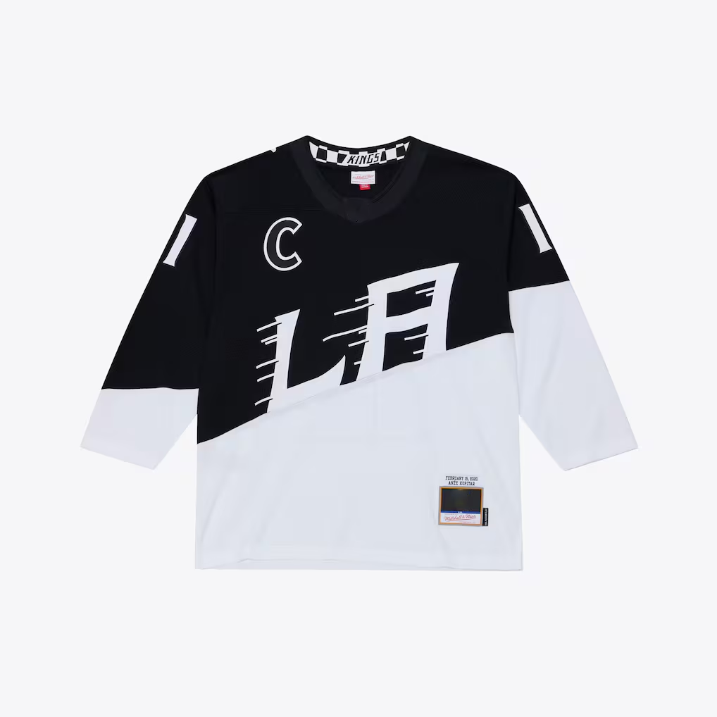 Kooe LA.Kings #11 Anze Kopitar Mitchell & Ness Black 2020 Power Play Jerseys