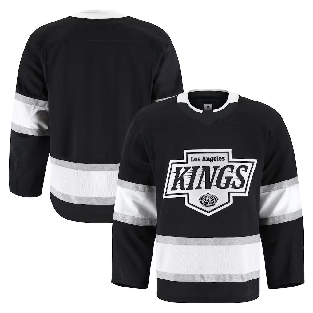 Kooe LA.Kings Black Home Authentic Pro Jerseys