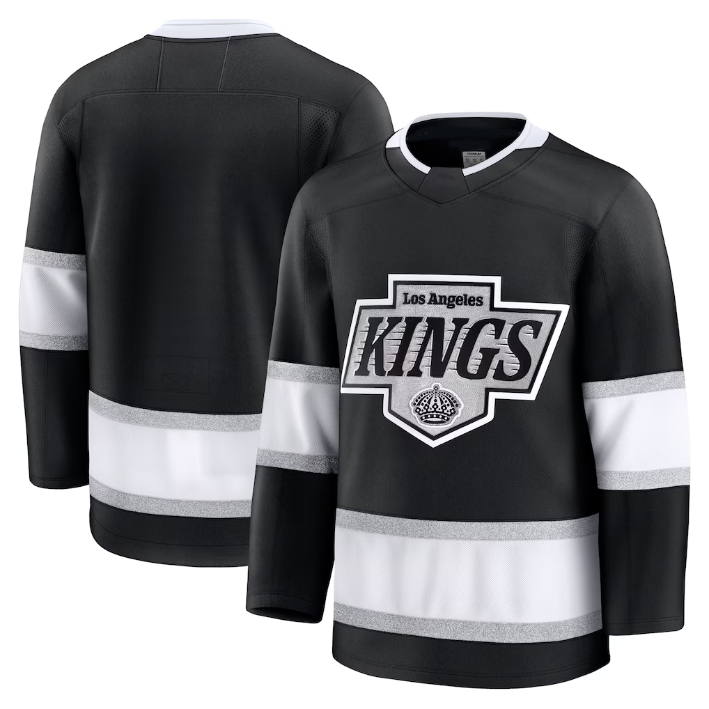 Kooe LA.Kings Black Home Premium Jerseys