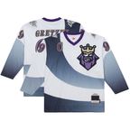 Kooe LA.Kings #99 Wayne Gretzky Mitchell & Ness White Big & Tall 1995-96 Blue Line 2.0 Jerseys