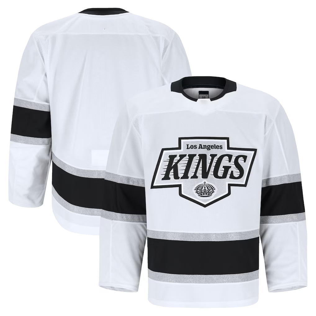 Kooe LA.Kings White Away Authentic Pro Jerseys
