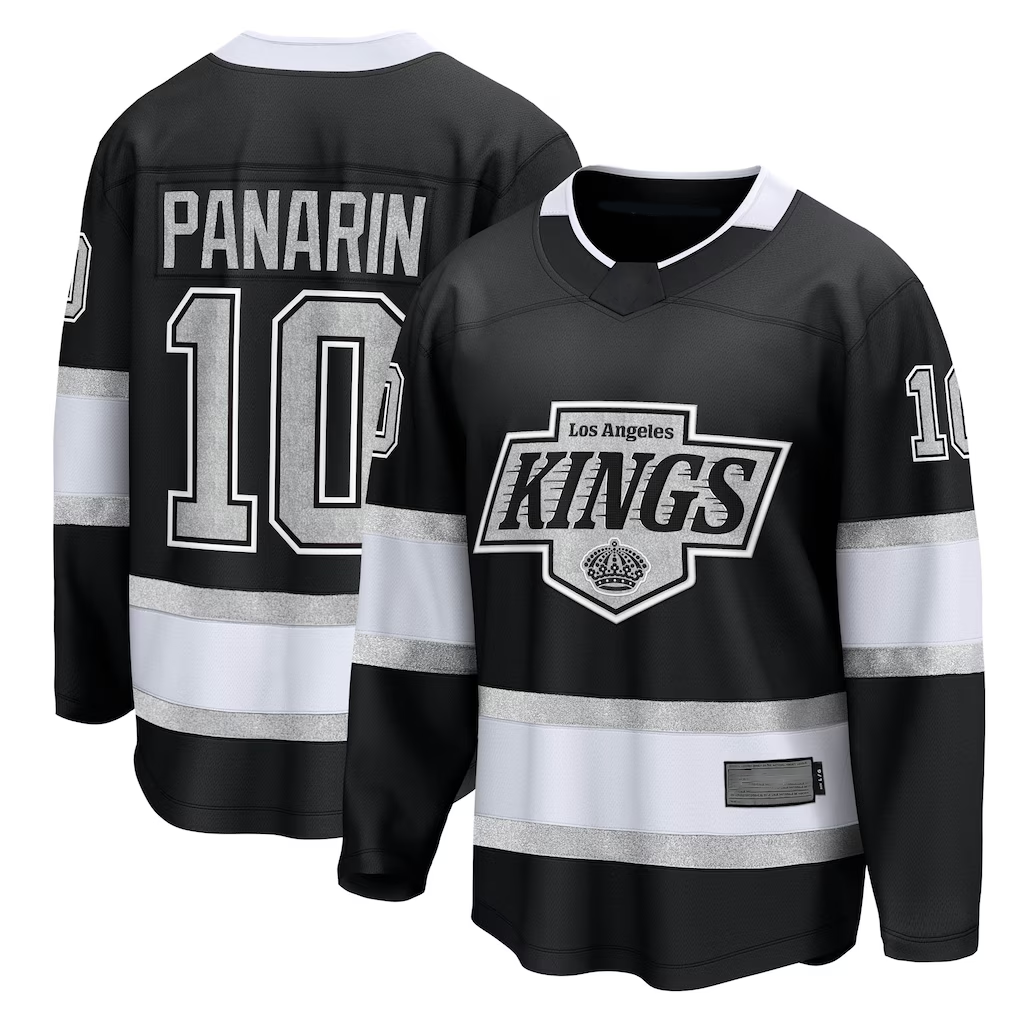 Kooe LA.Kings #10 Artemi Panarin Black Home Breakaway Jerseys