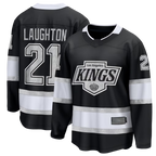 Kooe LA.Kings #21 Scott Laughton Black Home Breakaway Jerseys