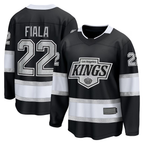 Kooe LA.Kings #22 Kevin Fiala Black Home Breakaway Jerseys