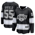 Kooe LA.Kings #55 Quinton Byfield Black Home Breakaway Jerseys