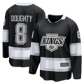 Kooe LA.Kings #8 Drew Doughty Black Home Premier Breakaway Player Jerseys