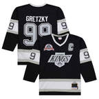 Kooe LA.Kings #99 Wayne Gretzky Black 1992-93 Power Play Jerseys