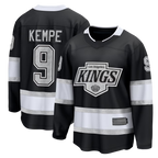 Kooe LA.Kings #9 Adrian Kempe Black Home Premier Breakaway Player Jerseys