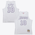 Kooe LA.Lakers #10 Steve Nash White Mitchell & Ness 2012 Day Authentic Stitched Jerseys