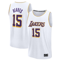 Kooe LA.Lakers #15 Austin Reaves White Fast Break Replica Player Stitched Jerseys - Association Edition