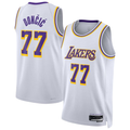 Kooe LA.Lakers #77 Luka Don?i? White Swingman Stitched Jerseys - Association Edition