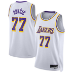 Kooe LA.Lakers #77 Luka Don?i? White Swingman Stitched Jerseys - Association Edition