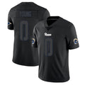 Kooe LA.Rams #0 Byron Young Player Black Impact Limited Home Game Stitched Jerseys