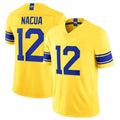 Kooe LA.Rams #12 Puka Nacua Player Gold Classic Sol Vapor F.U.S.E. Home Game Stitched Jerseys