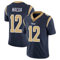Kooe LA.Rams #12 Puka Nacua Player Navy Limited Vapor Untouchable Home Game Stitched Jerseys
