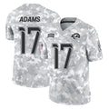 Kooe LA.Rams #17 Davante Adams Player Arctic Camo Salute To Service Limited Game Stitched Jerseys
