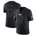 Kooe LA.Rams #17 Davante Adams Player Black Impact Limited Home Game Stitched Jerseys