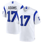 Kooe LA.Rams #17 Davante Adams Player Fearsome White Home Game Stitched Jerseys