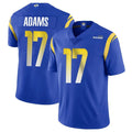 Kooe LA.Rams #17 Davante Adams Player Royal Limited Vapor Untouchable Home Game Stitched Jerseys
