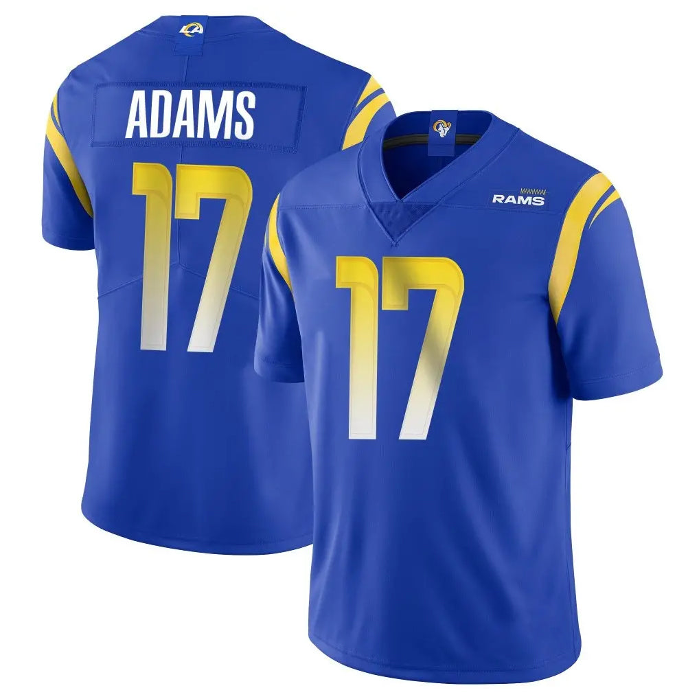 Kooe LA.Rams #17 Davante Adams Player Royal Limited Vapor Untouchable Home Game Stitched Jerseys
