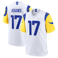 Kooe LA.Rams #17 Davante Adams Player White Limited Home Game Stitched Jerseys
