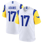 Kooe LA.Rams #17 Davante Adams Player White Limited Home Game Stitched Jerseys
