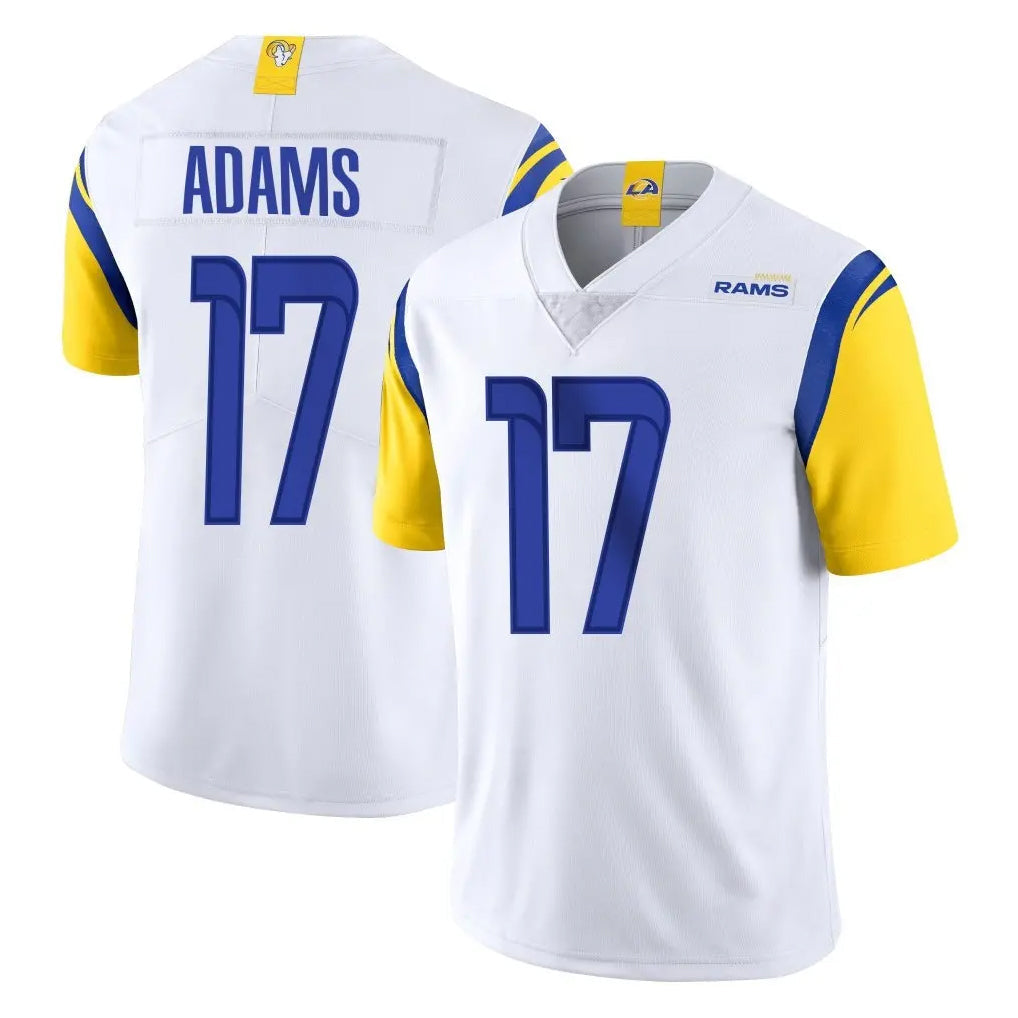 Kooe LA.Rams #17 Davante Adams Player White Limited Vapor Untouchable Home Game Stitched Jerseys