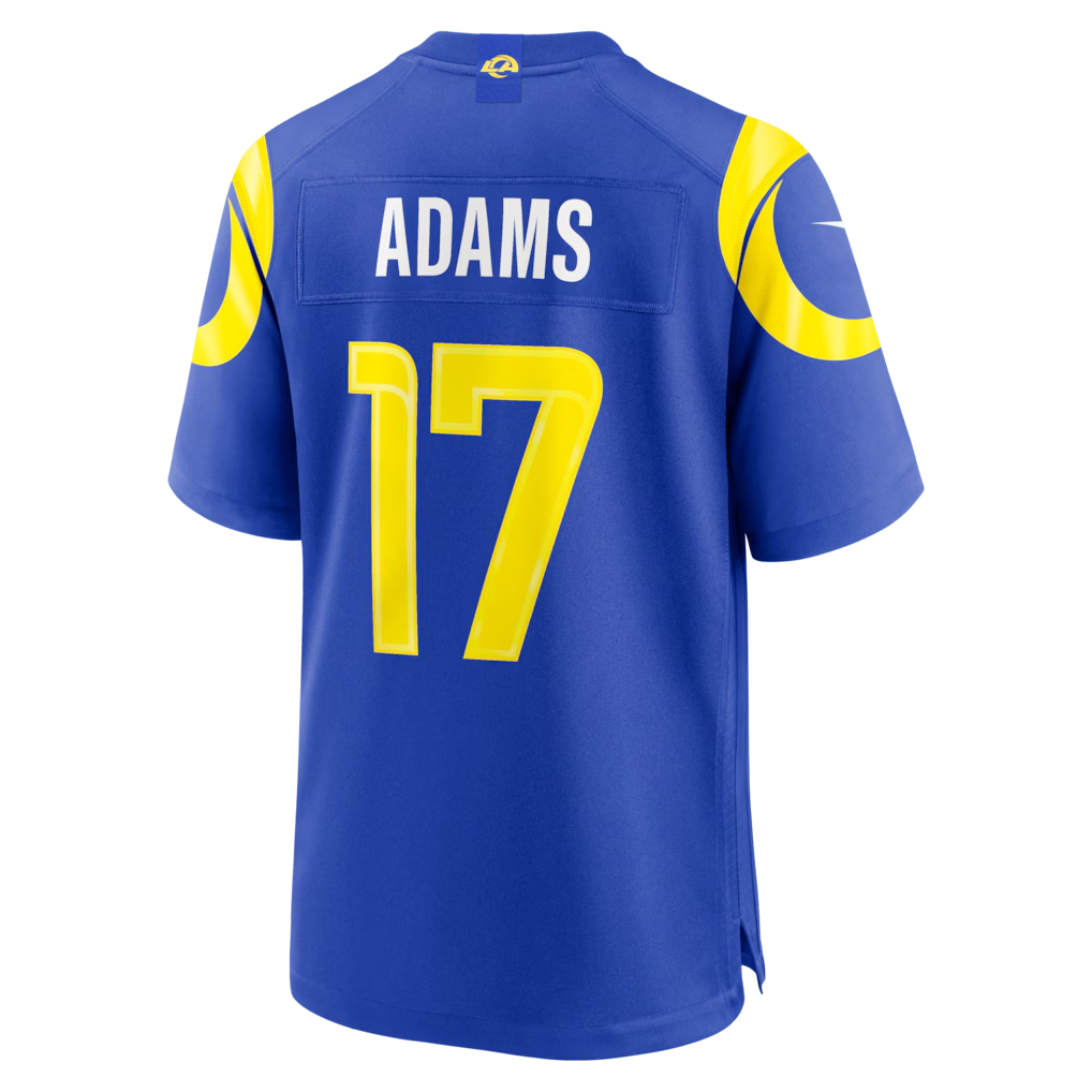 Kooe LA.Rams #17 Davante Adams Royal Team Game Player Stitched Jerseys