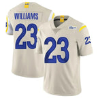 Kooe LA.Rams #23 Kyren Williams Player Bone Limited Vapor Home Game Stitched Jerseys