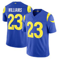 Kooe LA.Rams #23 Kyren Williams Player Royal Limited Vapor F.U.S.E. Stitched Jerseys