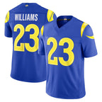 Kooe LA.Rams #23 Kyren Williams Player Royal Limited Vapor F.U.S.E. Stitched Jerseys