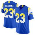 Kooe LA.Rams #23 Kyren Williams Player Royal Rivalries Vapor Limited Home Game Stitched Jerseys