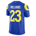 Kooe LA.Rams #23 Kyren Williams Royal Team Vapor F.U.S.E. Stitched Limited Jerseys