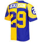 Kooe LA.Rams #29 Eric Dickerson Mitchell & Ness RoyalGold 1984 Split Legacy Replica Jersey