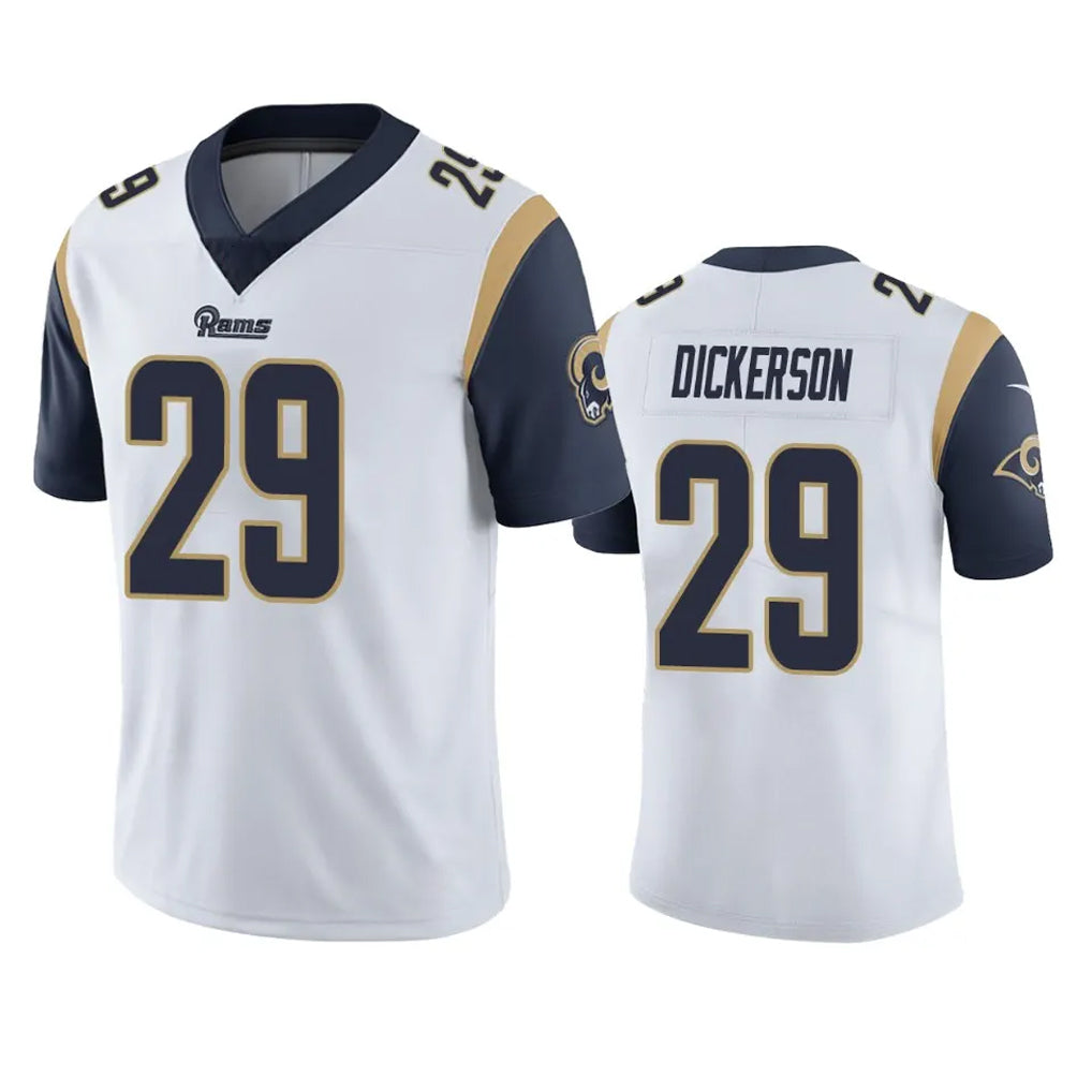 Kooe LA.Rams #29 Eric Dickerson Player White Limited Vapor Untouchable Stitched Jerseys