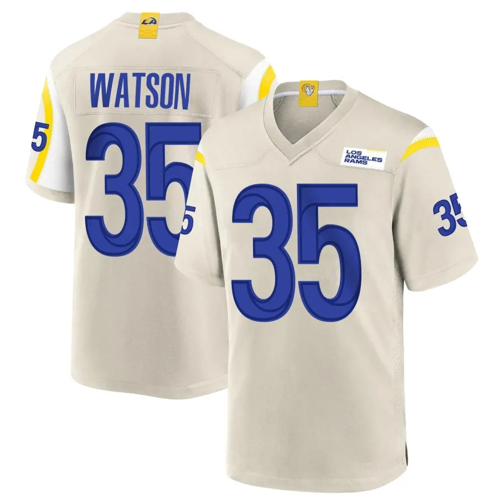 Kooe LA.Rams #35 Jaylen Watson Player Bone Home Game Stitched Jerseys